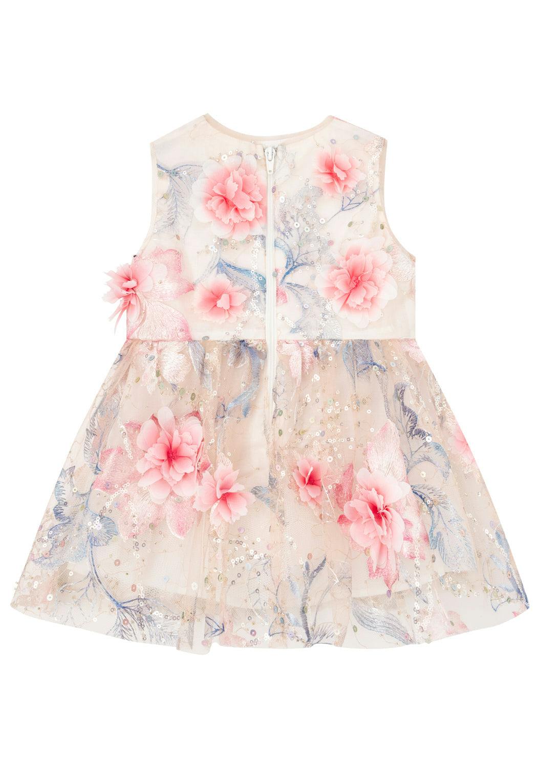 Rosalia Embroidered Mini Dress (Baby)