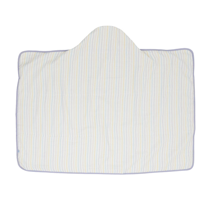 Toddler Hooded Towel - Unicorn Stripe