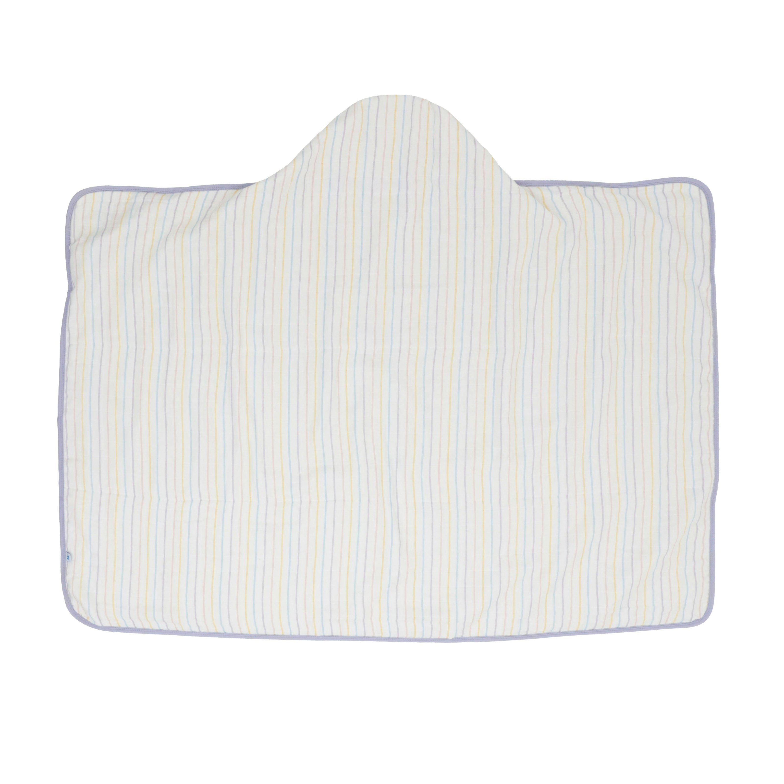 Toddler Hooded Towel - Unicorn Stripe