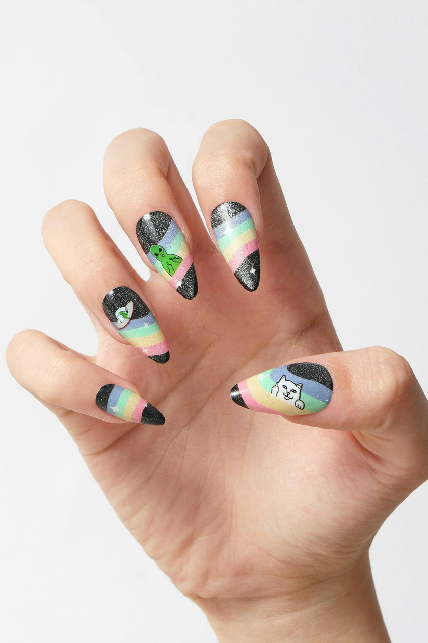 SPACED OUT - Ripndip Press-on Nails