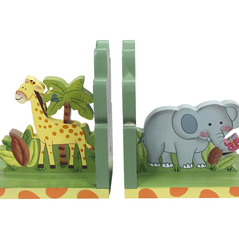 Sunny Safari Set Of Bookends