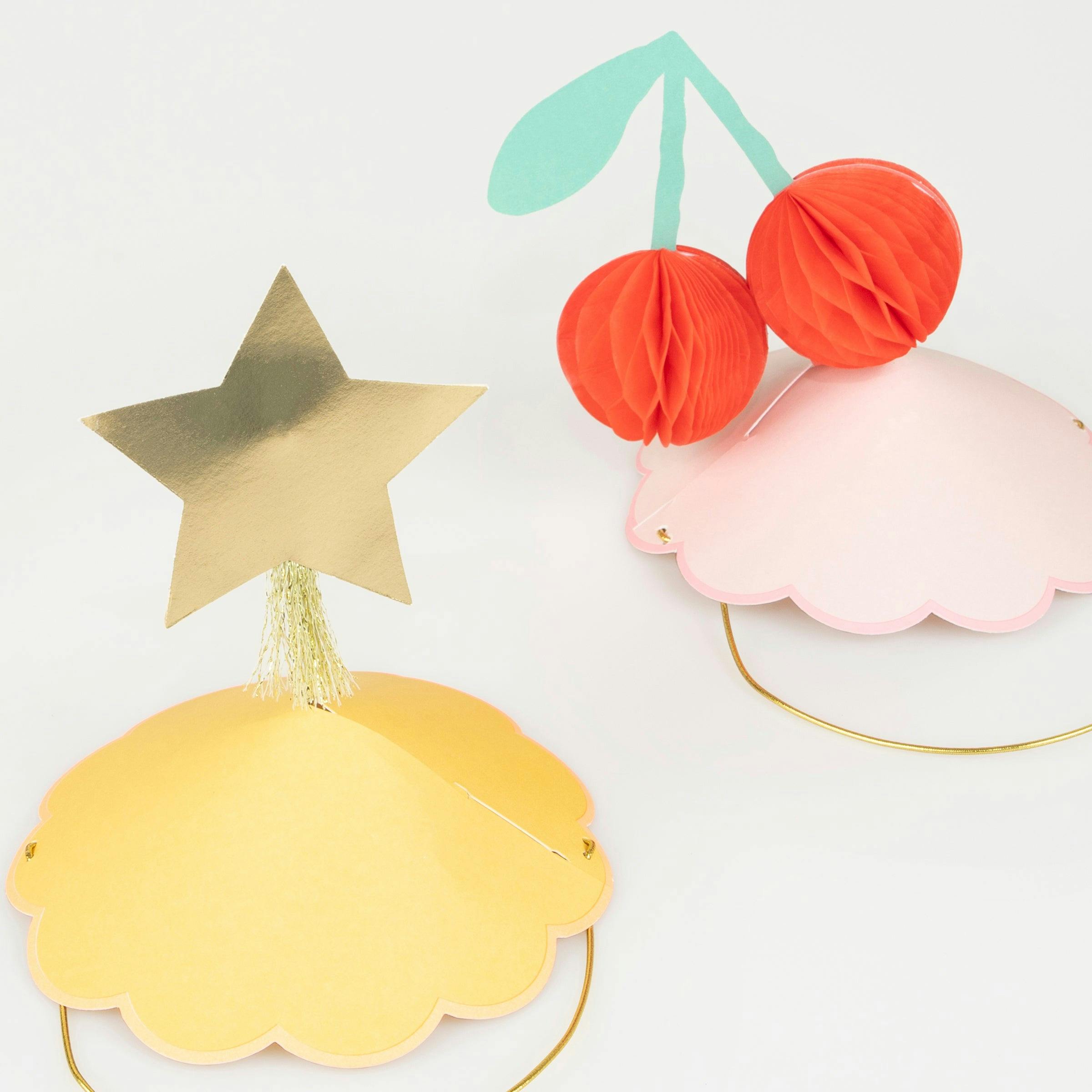 Happy Icons Party Hats