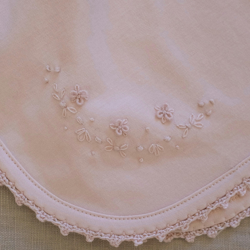 Receiving Blanket w/ Crochet Trim