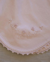 Receiving Blanket w/ Crochet Trim