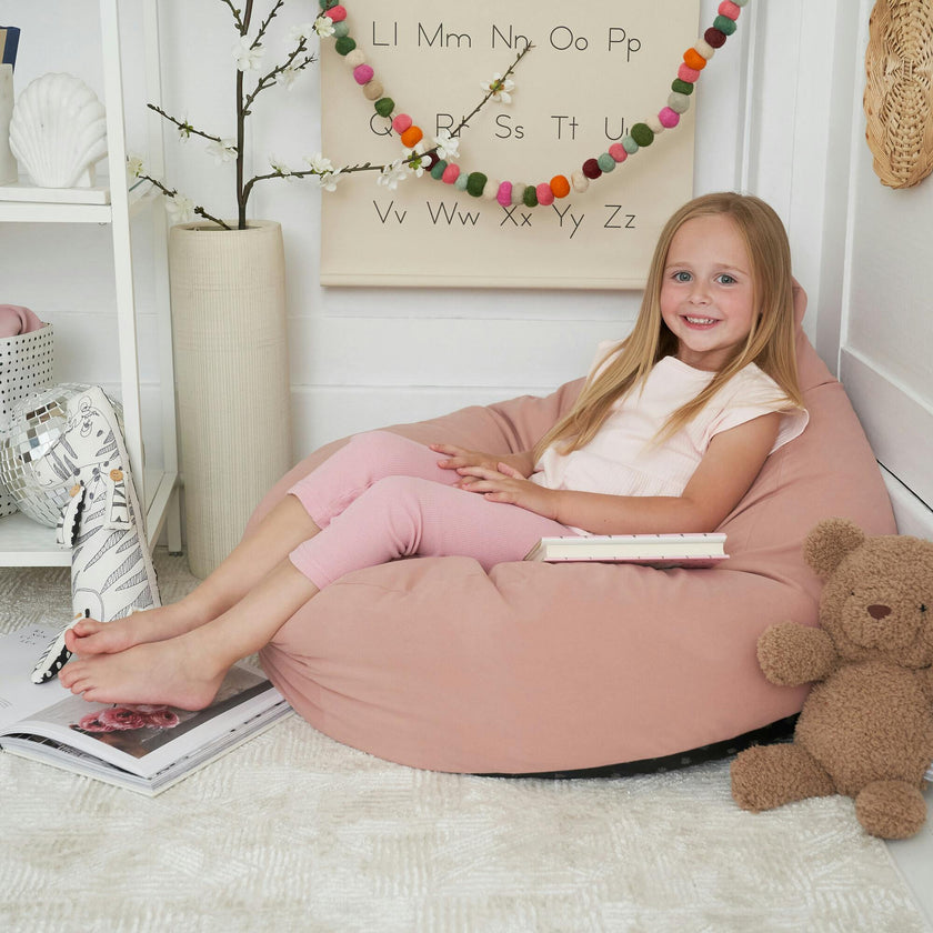 ZICOTO Comfy Bean Bag Chair for Kids - Cozy & Stylish Bean Bag Cover for a Soft Lounger - Durable & Lightweight Bean Bag Chair for Toddlers, Boys & Girls