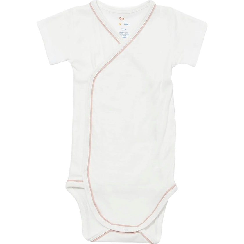 Crossbody Short Sleeve Onesie