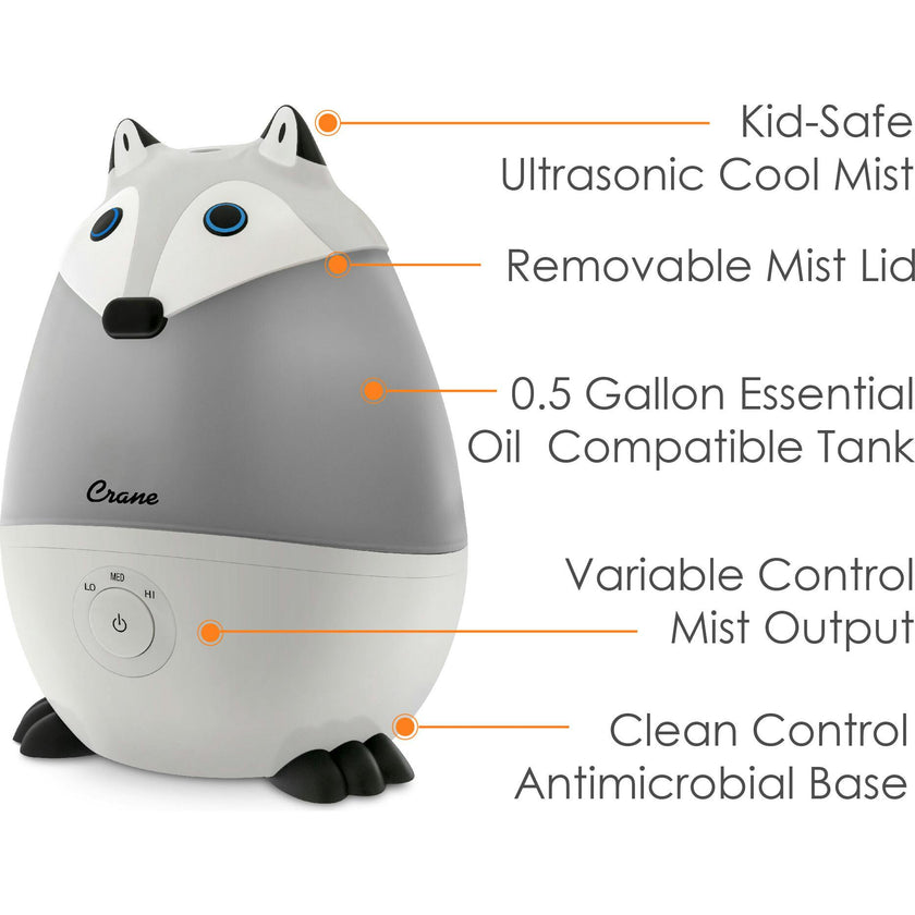 Adorable - Mini - Cool Mist Humidifier