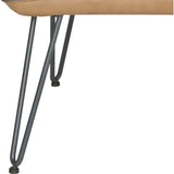 Johannes Mid-Century Modern Leather Arm Chair