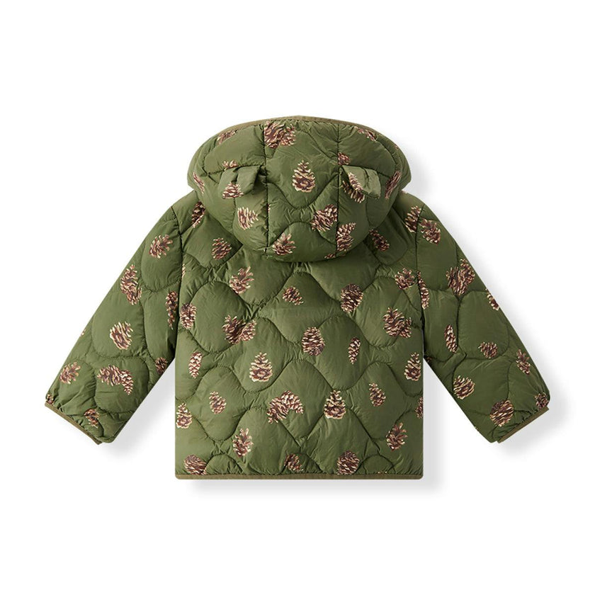 Pinecone Lightweight Down Hooded Jacket