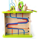 Country Critters 5-Sided Wooden Play Cube for Toddlers