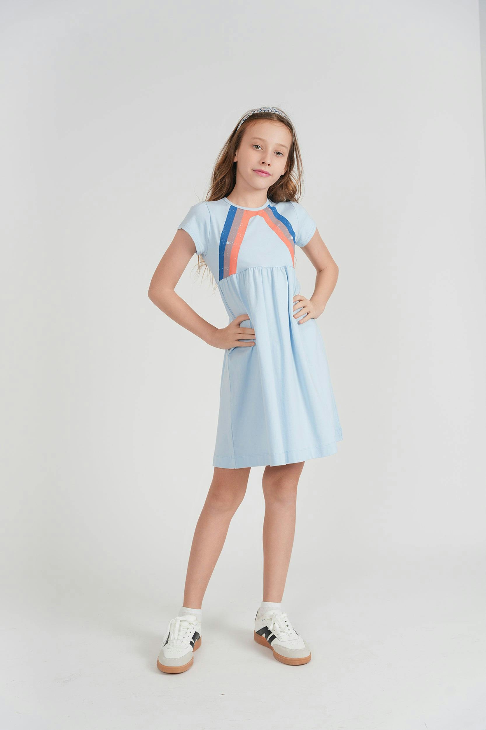Multi Color Stripe Dress