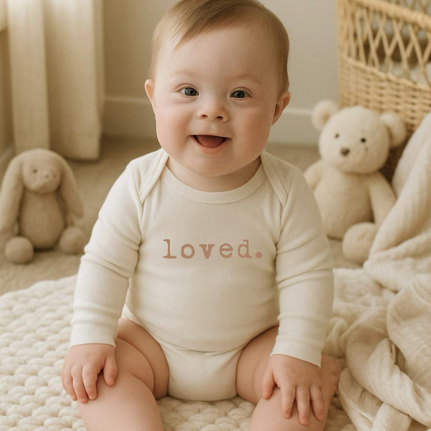 Loved Clay Organic Cotton Baby Bodysuit Long Sleeve