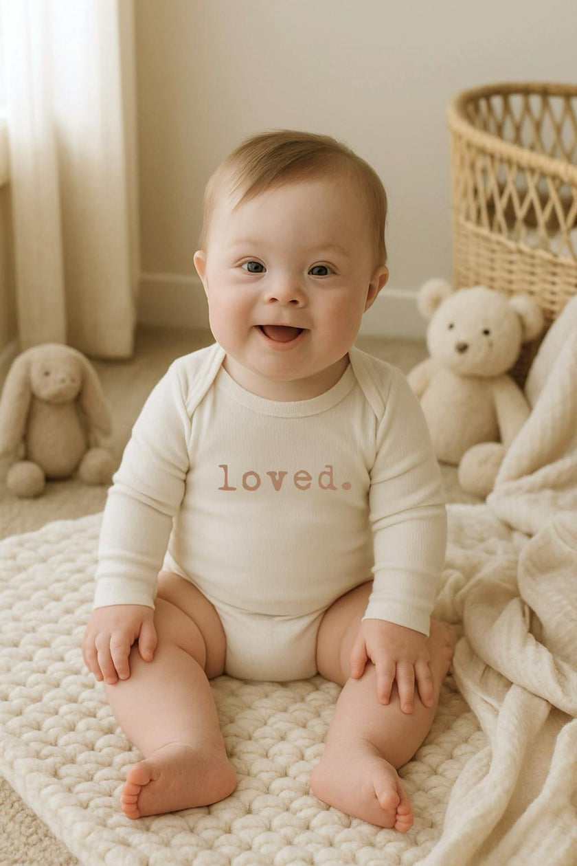 Loved Clay Organic Cotton Baby Bodysuit Long Sleeve