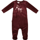 Cherry Blossom Long Sleeve Footie
