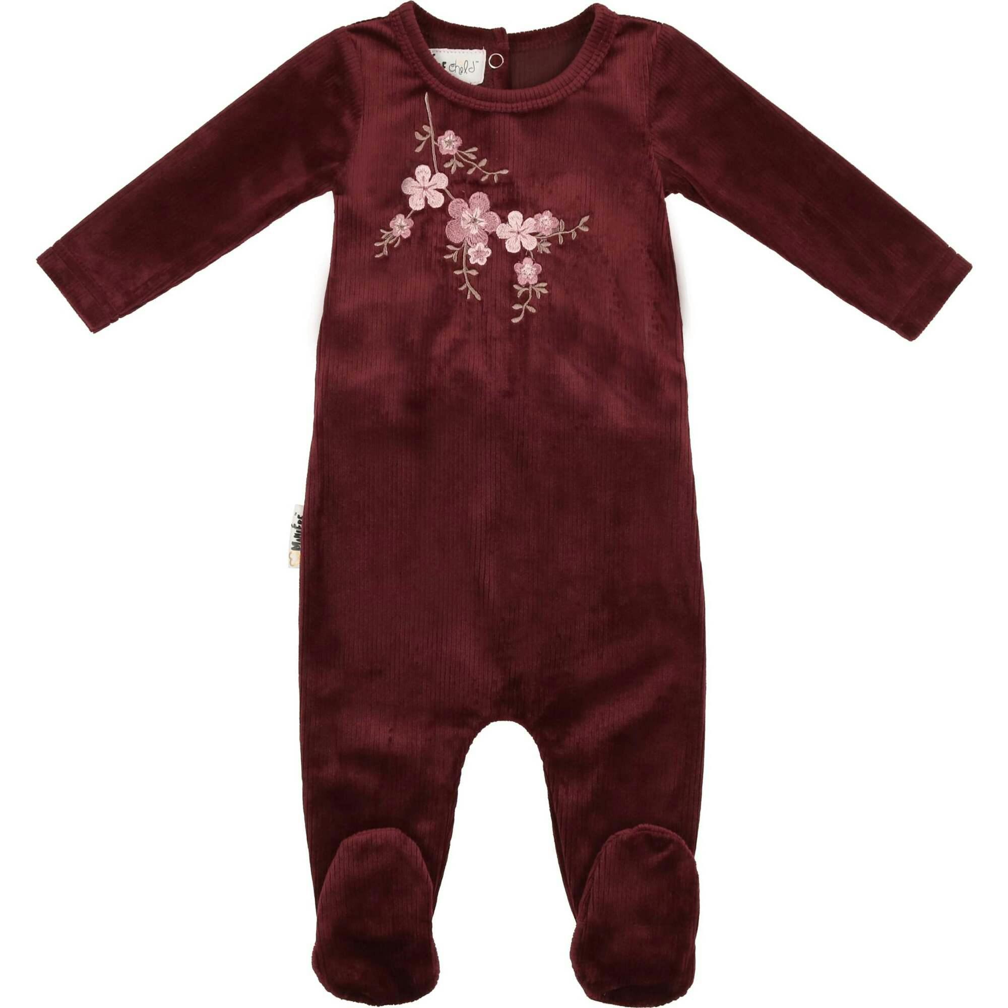 Cherry Blossom Long Sleeve Footie