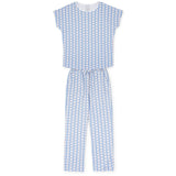 Marcia Women's Pima Cotton Pajama Pant Set - Harvest Ribbon Floral