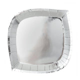 Posh Silver Fox Plates - 2 Size Options