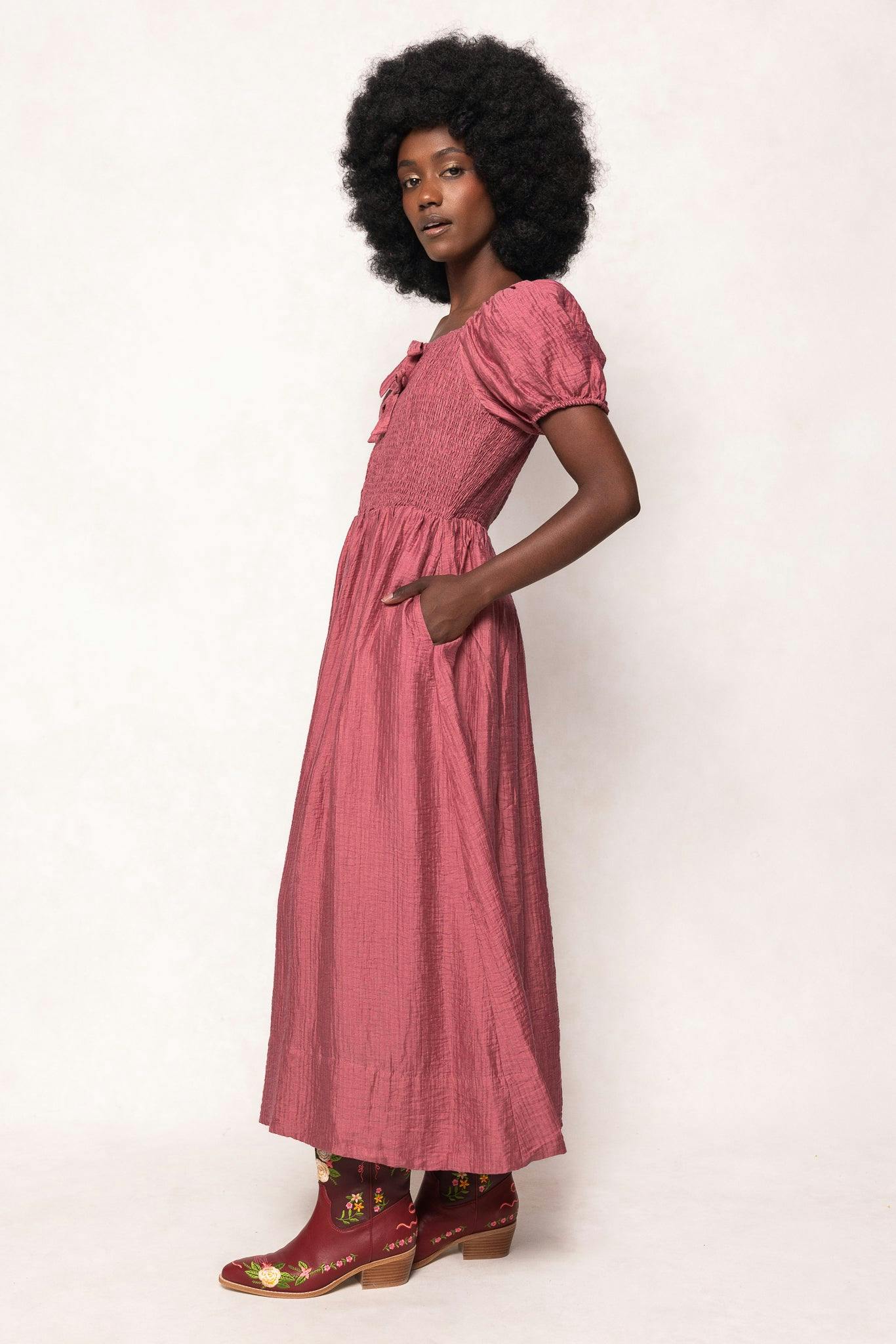 Cassie Dress in Pink