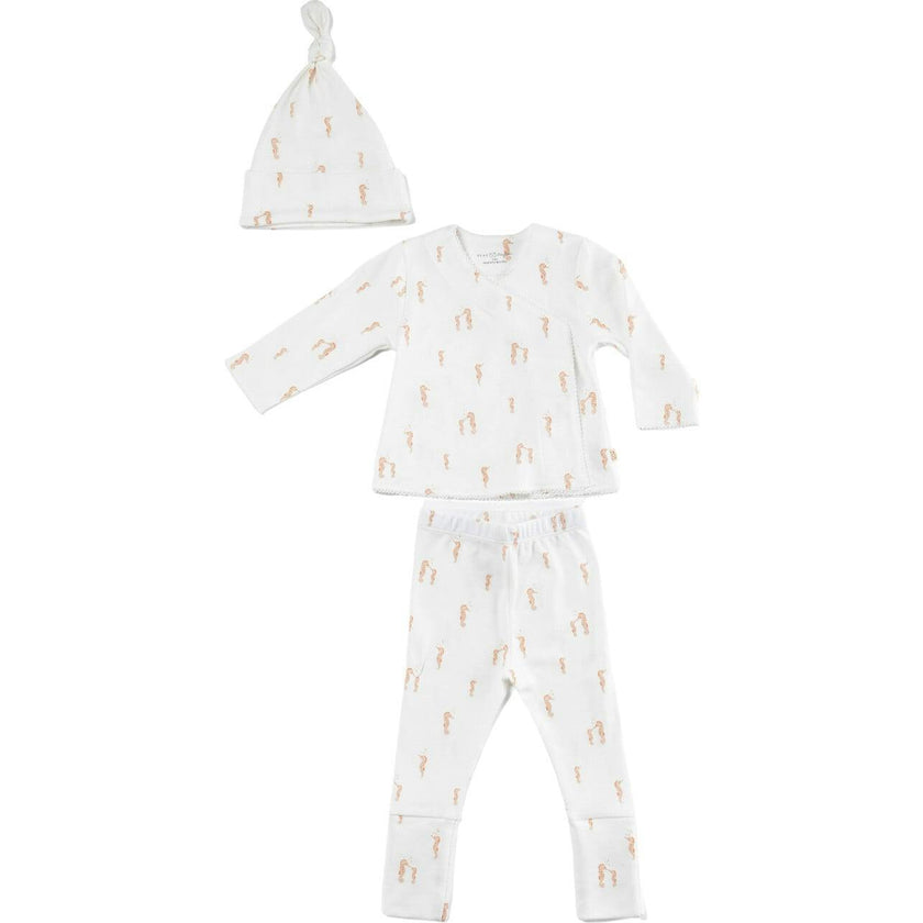 Riley Magnetic Baby Set in Seahorses