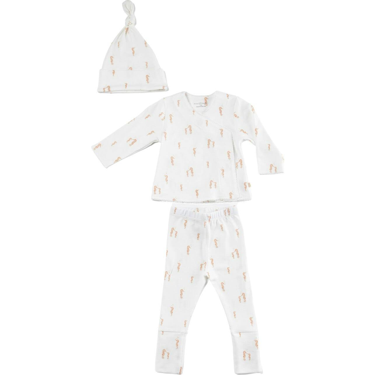 Riley Magnetic Baby Set in Seahorses