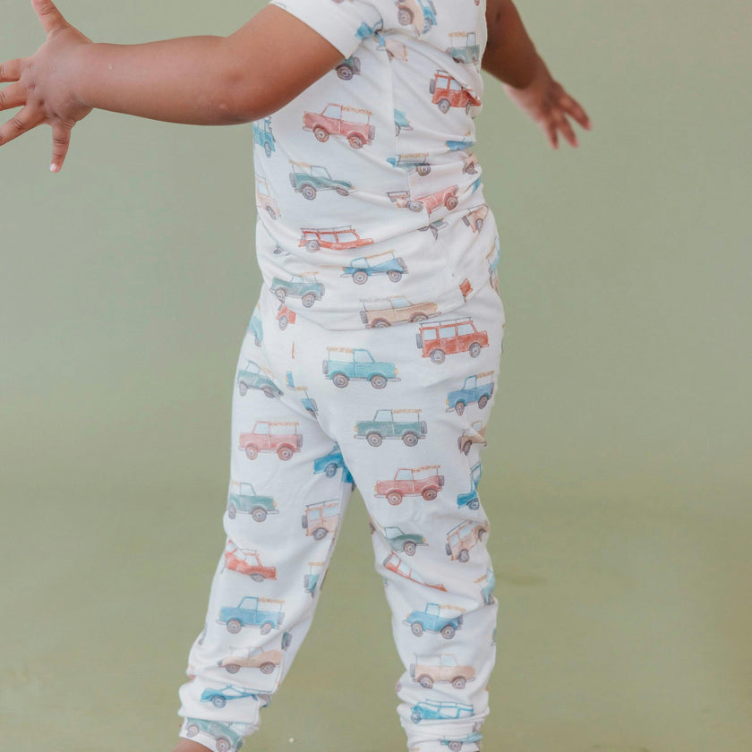 2pc Short Sleeve Pajamas with Pants - Cruiser