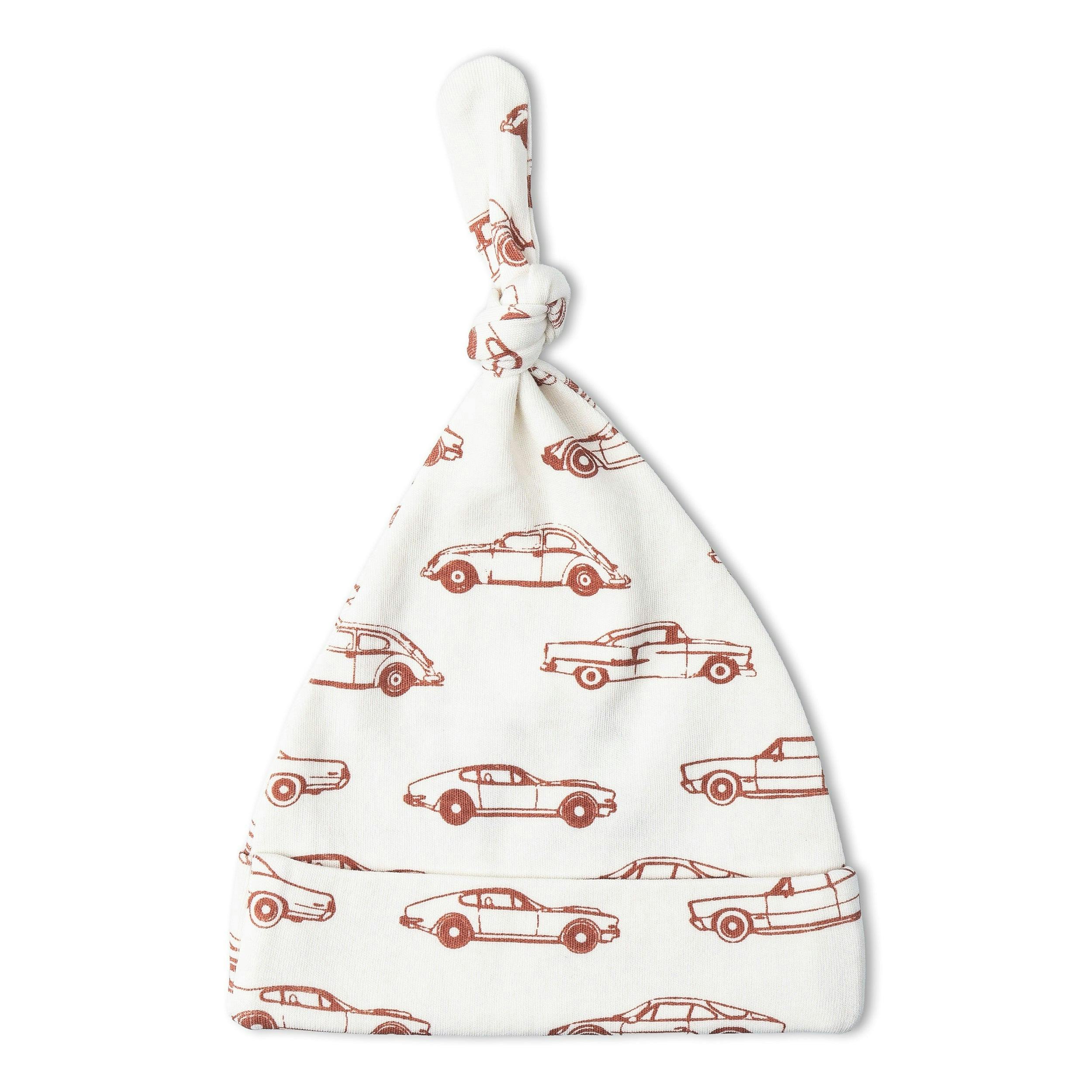 Organic Swaddle Blanket & Hat Set