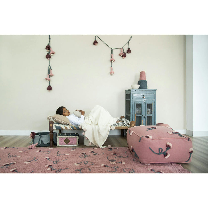 English Garden Pouf