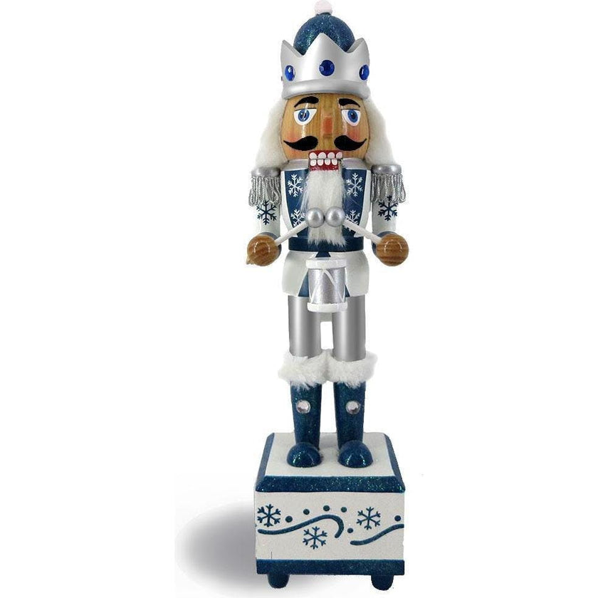 Snow Fantasy Music Box Nutcracker