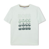Ivory Gradient Logo T-Shirt