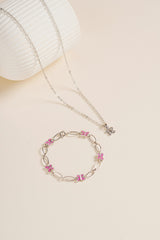 Brooklyn Butterfly Necklace Set