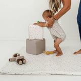 Terrazzo Chalk Vegan Leather Mat