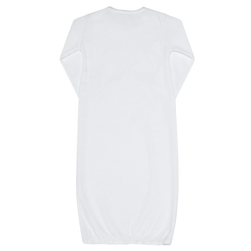 White Bubble Baby Gown