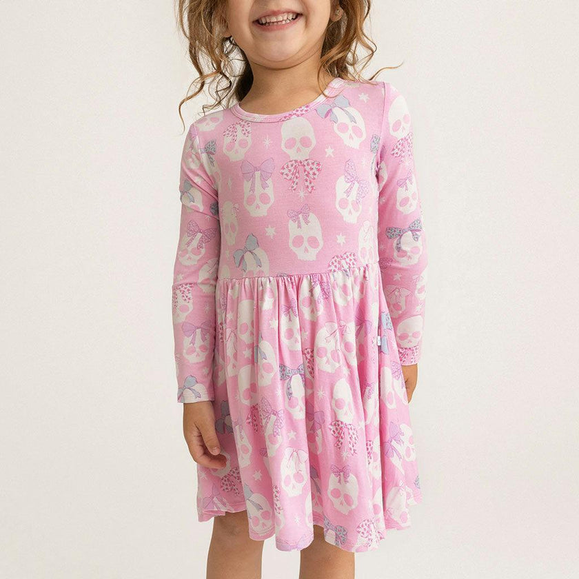 Ms. Kelly Bow Back Twirl Dress