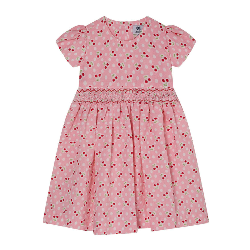 Hand-Smocked Girls Dress Sakura