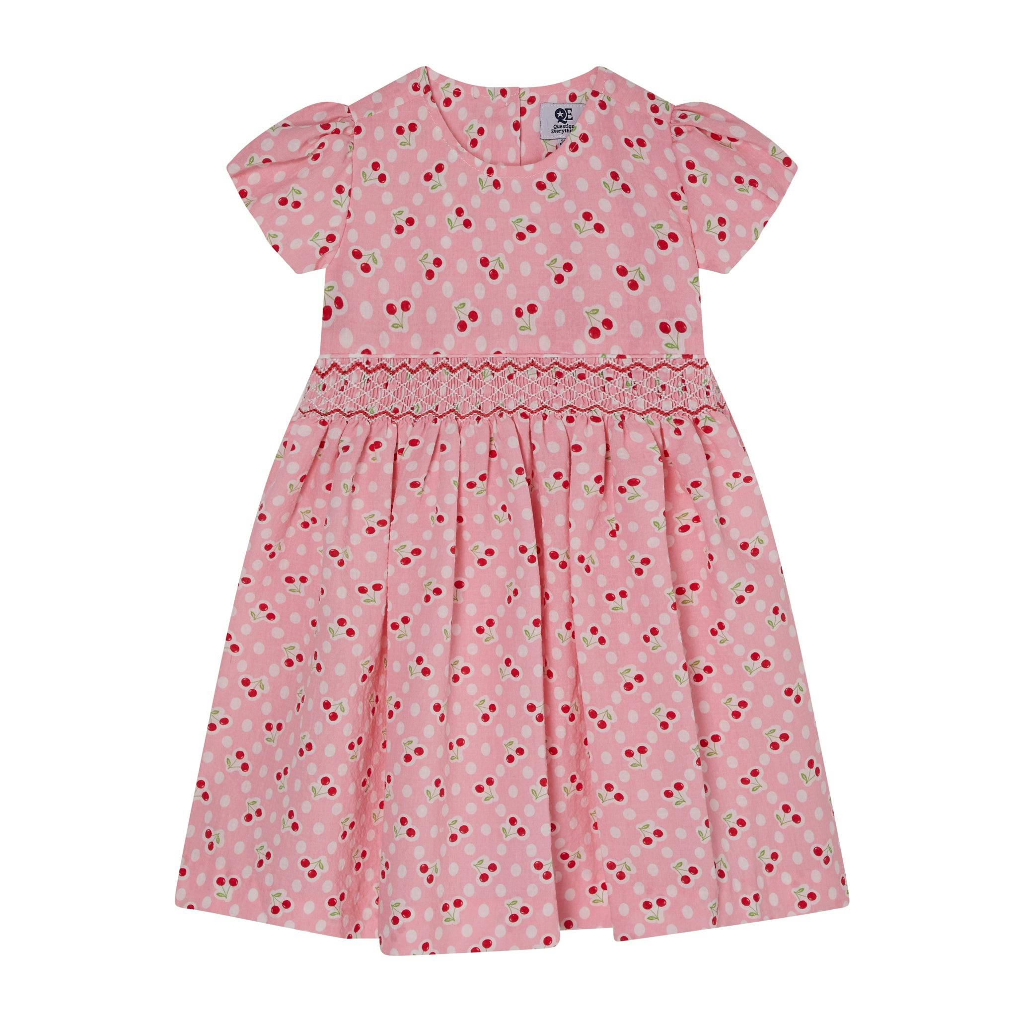 Hand-Smocked Girls Dress Sakura