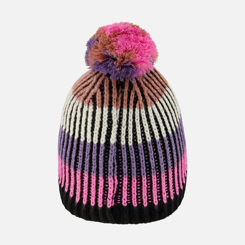 Lined Knit Pompom Hat