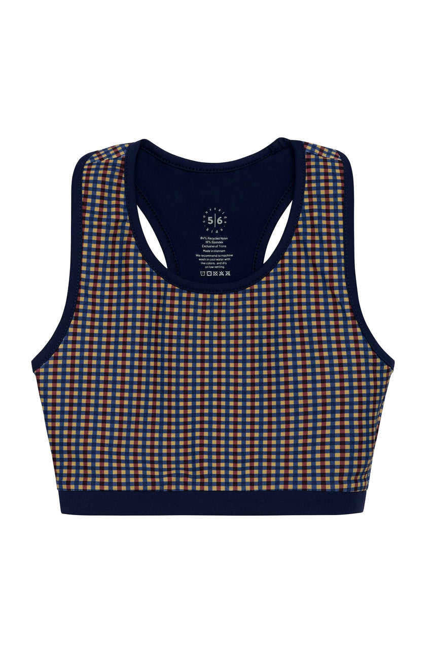 gingham crop top