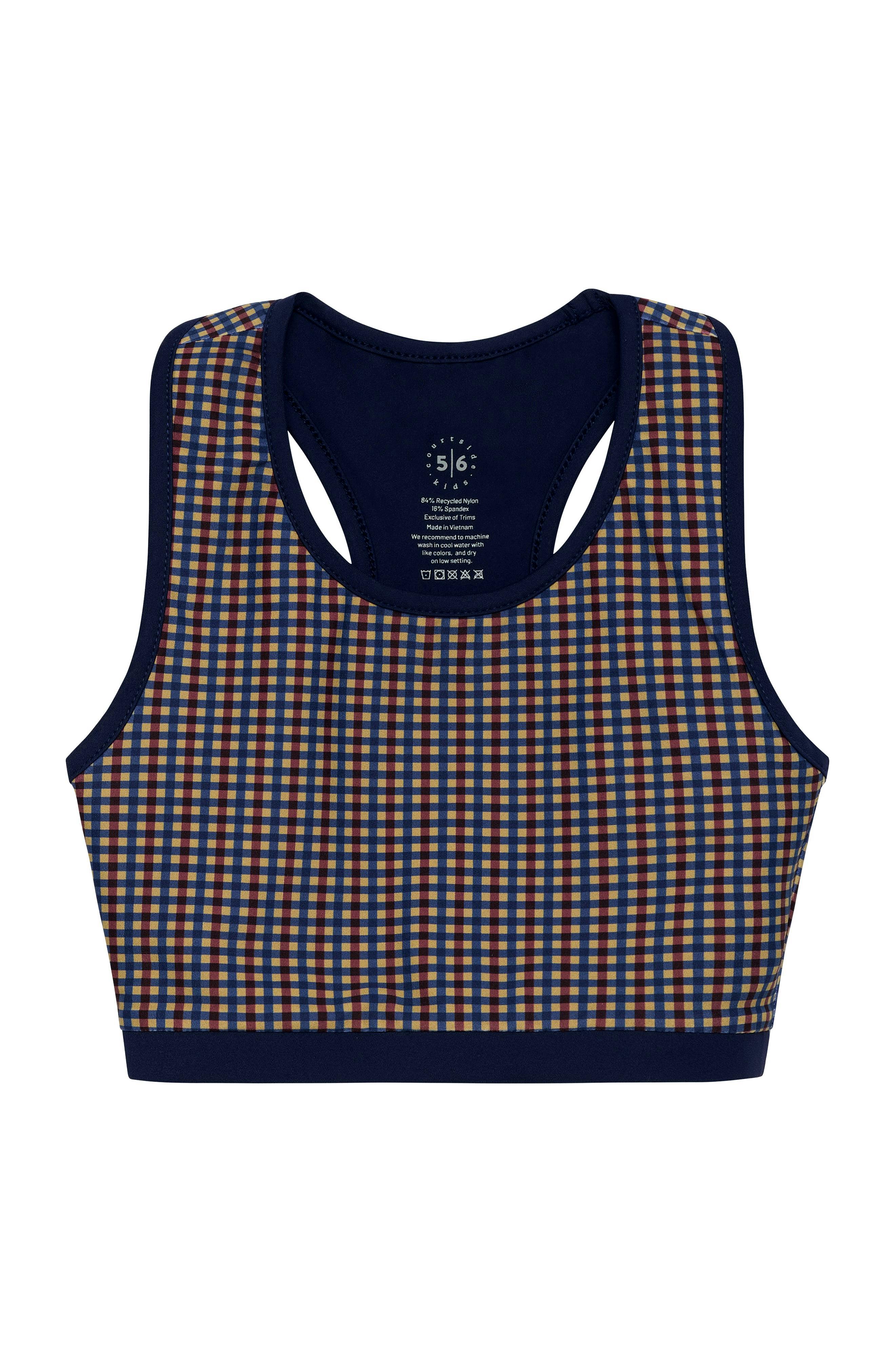 gingham crop top