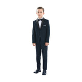 Navy Shawl Lapel Suit