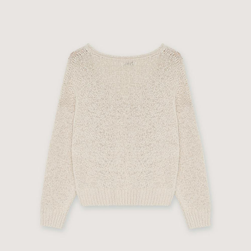 Alpina Woman Jumper Ecru