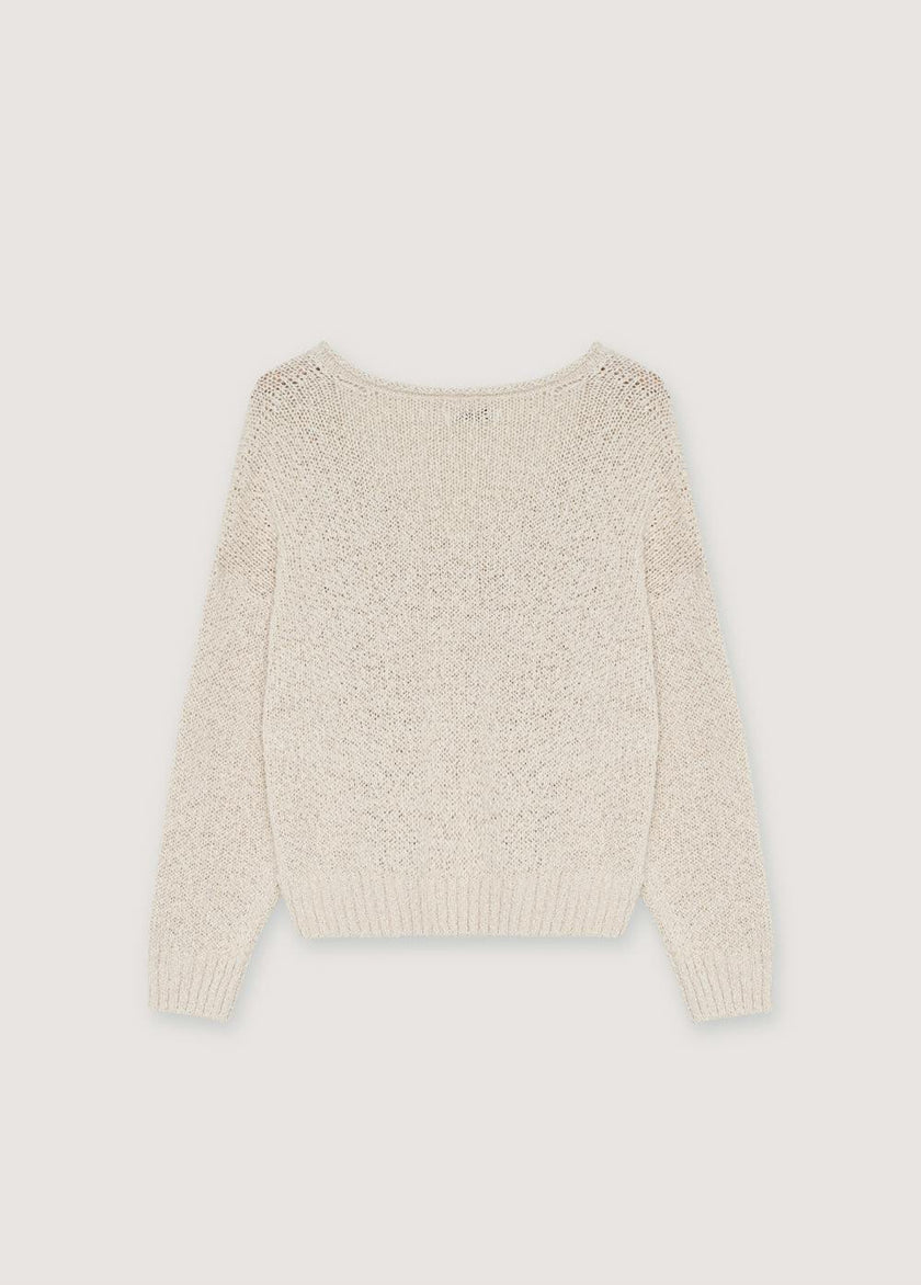 Alpina Woman Jumper Ecru