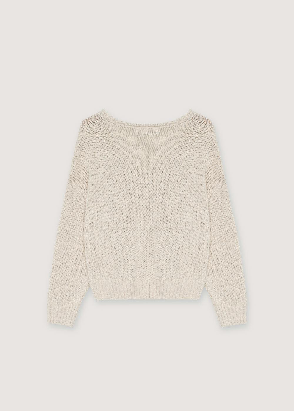 Alpina Woman Jumper Ecru