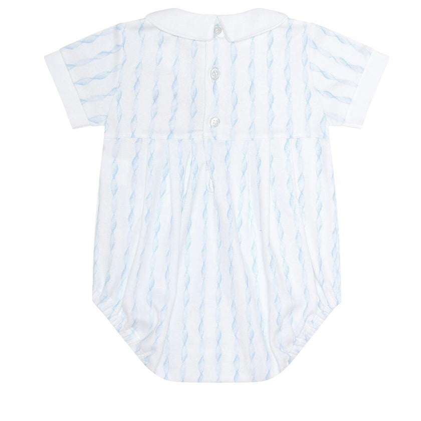 Blue Twirls Bubble