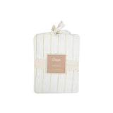 Off-White Boho Tassel Crib Skirt