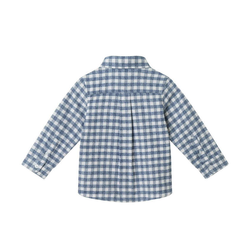 Infant Buttondown Denim Jogger Set