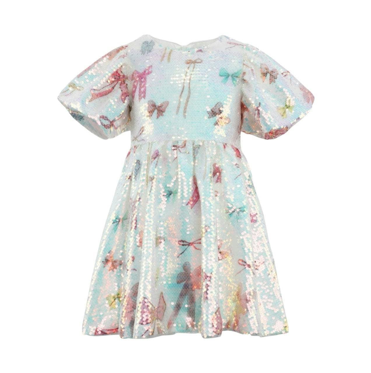 Pretty Bows Sequin Dress