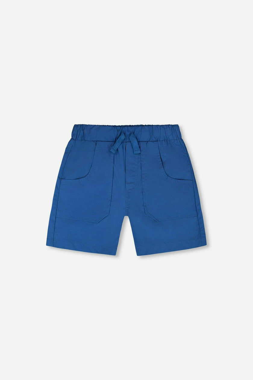 Parachute Shorts With Patch Pockets