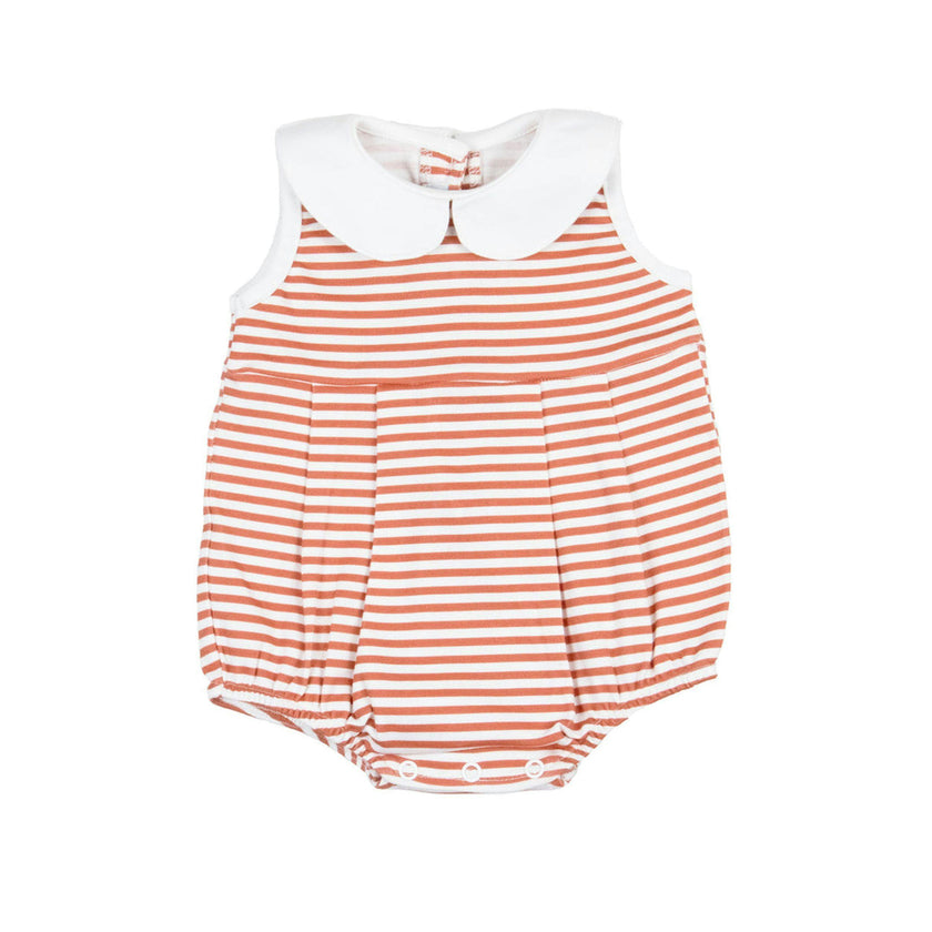 Game Day Striped Bubble Romper