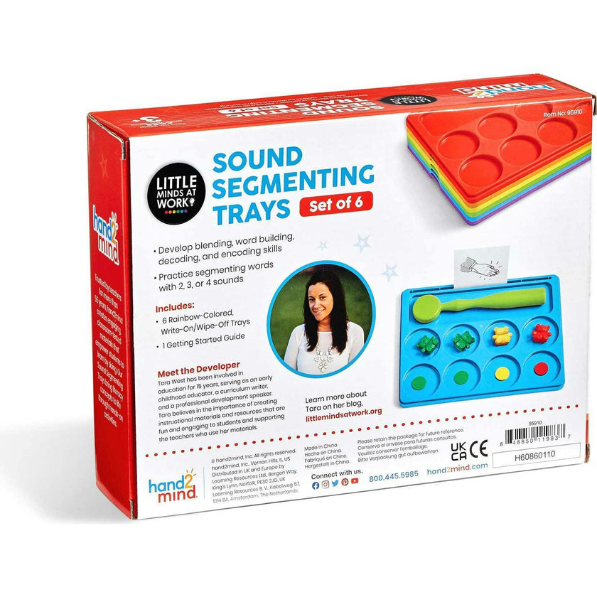 Little Minds at Work™ Sound Segmenting Trays
