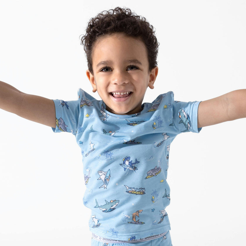 School Kids Pajama Short Set